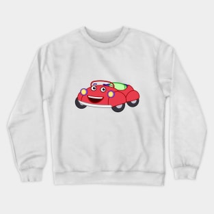 Bongo Beep Beep Cartoon Car Design Big smile Crewneck Sweatshirt